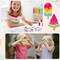 30 Sets Sand Art Kit Crafts for Kids 30 Sand Art Pictures with 23 Colored Sands DIY Sweet Treat Craft Paintings with Brushes